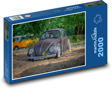 Starý automobil Puzzle 2000 - 90x60 cm