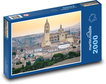 Kathedrale, Stadt Puzzle 2000 Teile - 90 x 60 cm