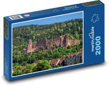 Zámek Heidelberg Puzzle 2000 dílků - 90 x 60 cm