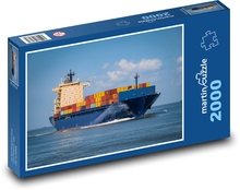 Container ship Puzzle 2000 pieces - 90 x 60 cm