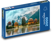 Lake Cuoka Puzzle 2000 pieces - 90 x 60 cm