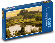 Bavorsko - Allgäu Puzzle 2000 dielikov - 90 x 60 cm