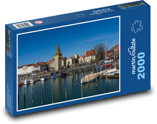 Hafen, Stadt Puzzle 2000 Teile - 90 x 60 cm