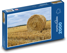 Straw - fields, countryside Puzzle 2000 pieces - 90 x 60 cm
