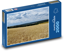 Zemědělské pole Puzzle 2000 dílků - 90 x 60 cm