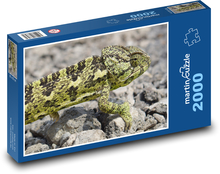 Grünes Chamäleon Puzzle 2000 Teile - 90 x 60 cm
