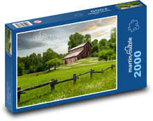 Abandoned barn Puzzle 2000 pieces - 90 x 60 cm