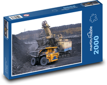 Industry - yellow tipper Puzzle 2000 pieces - 90 x 60 cm