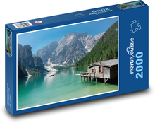 Jazero v horách Puzzle 2000 dielikov - 90 x 60 cm