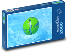 Pool ball, water Puzzle 2000 pieces - 90 x 60 cm