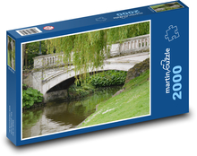 Brücke - Fluss, Natur Puzzle 2000 Teile - 90 x 60 cm