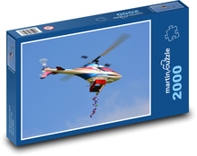 Helicopter - Easter eggs Puzzle 2000 pieces - 90 x 60 cm