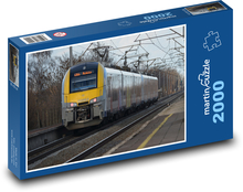 Passenger train Puzzle 2000 pieces - 90 x 60 cm