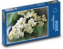 Orgován - biely kvet Puzzle 2000 dielikov - 90 x 60 cm