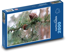 Larch - cones, needles Puzzle 2000 pieces - 90 x 60 cm