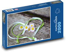 Daisy - Liebe, Romantik Puzzle 2000 Teile - 90 x 60 cm