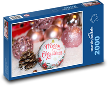 Christmas - decoration, ornament Puzzle 2000 pieces - 90 x 60 cm