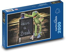 Pause - Pause, Kaffee Puzzle 2000 Teile - 90 x 60 cm