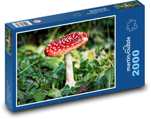 Mochomůrka - jedovatá houba Puzzle 2000 dílků - 90 x 60 cm