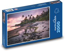 Západ slunce - oceán Puzzle 2000 dílků - 90 x 60 cm