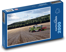 Harvest, harvester, straw Puzzle 2000 pieces - 90 x 60 cm