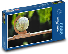 Globe - earth, globe Puzzle 2000 pieces - 90 x 60 cm
