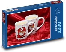 Weihnachten - Trost, Kaffee Puzzle 2000 Teile - 90 x 60 cm