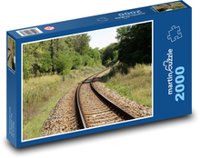 Railway track Puzzle 2000 pieces - 90 x 60 cm