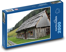 Dom - Slovinsko, Alpy Puzzle 2000 dielikov - 90 x 60 cm