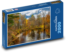 Forest - autumn, nature Puzzle 2000 pieces - 90 x 60 cm
