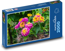 Kvety - záhrada, jar Puzzle 2000 dielikov - 90 x 60 cm