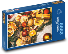 Christmas - fruit, decoration Puzzle 2000 pieces - 90 x 60 cm