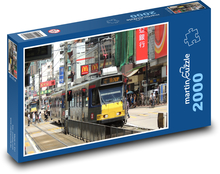 Hongkong - vlak, nádraží Puzzle 2000 - 90x60 cm
