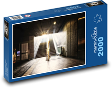 Metro - Rolltreppen, U-Bahn Puzzle 2000 Teile - 90 x 60 cm