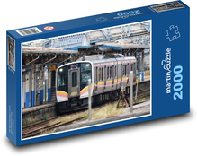 Zug - Bahnhof, Gleise Puzzle 2000 Teile - 90 x 60 cm