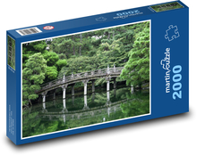 Japonsko - Kyoto, most Puzzle 2000 dielikov - 90 x 60 cm