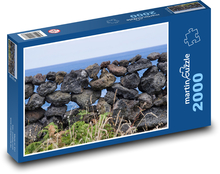 Wall - stones, volcanic Puzzle 2000 pieces - 90 x 60 cm
