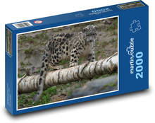 Leopard - dravec, šelma Puzzle 2000 dielikov - 90 x 60 cm