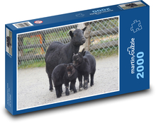 Zwergziege - Haustier Puzzle 2000 Teile - 90 x 60 cm