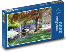 Park - bridge, nature Puzzle 2000 pieces - 90 x 60 cm