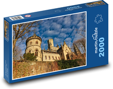 Castle with towers - fortress, wall Puzzle 2000 pieces - 90 x 60 cm