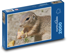 Gopher - rodent, hunger Puzzle 2000 pieces - 90 x 60 cm