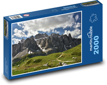 Skaly - hory, Alpy Puzzle 2000 dielikov - 90 x 60 cm