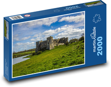 Anglie - Walles - hrad Puzzle 2000 dílků - 90 x 60 cm
