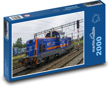Rail - Transport - Locomotive Puzzle 2000 pieces - 90 x 60 cm