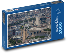Londýn - město Puzzle 2000 dílků - 90 x 60 cm