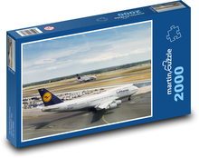 Frankfurt - Flughafen, Flugzeug Puzzle 2000 Teile - 90 x 60 cm