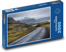 Wieś - kręta droga Puzzle 2000 elementów - 90x60 cm