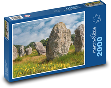 Bretagne - Steine Puzzle 2000 Teile - 90 x 60 cm