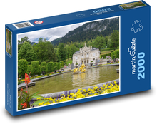Linderhof Schlösser - Schlossgarten Puzzle 2000 Teile - 90 x 60 cm